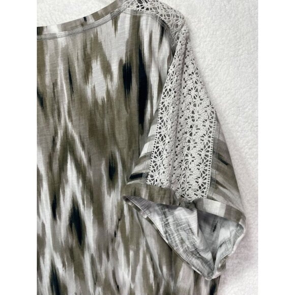 Westbound Woman 3X Short Sleeve T Shirt w/ Shoulder Accents NWT - Picture 7 of 13